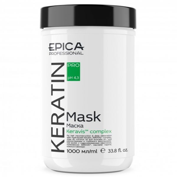 Hair mask Keratin Pro Epica 1000 ml